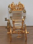 2004 Swarovski Crystal Journeys GOLD CARRIAGE 220496 w Box & COA Retired — photo 5
