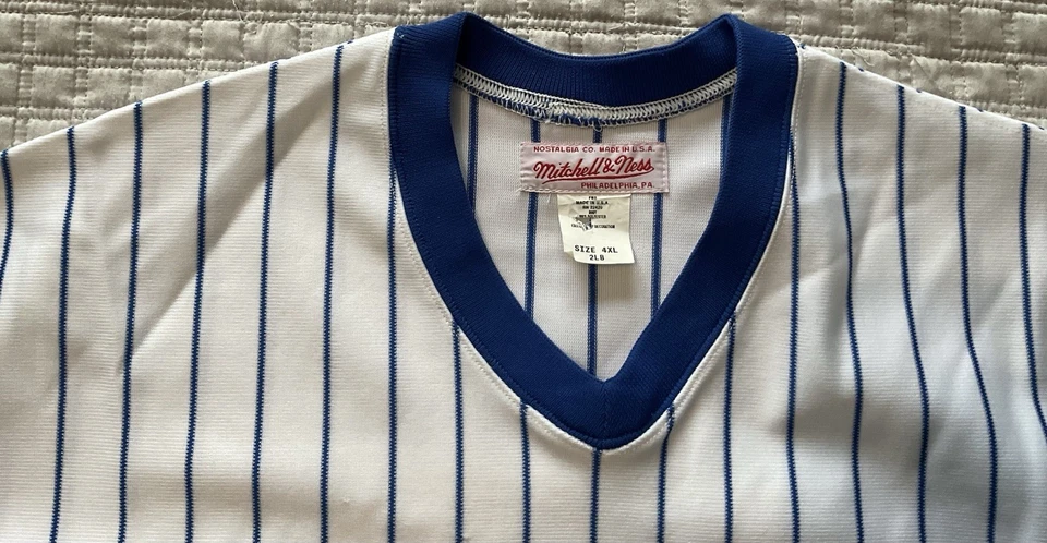 Camiseta Robin Yount Milwaukee Brewers Auténtica Mitchell and Ness 4xl Foto 2 de 4