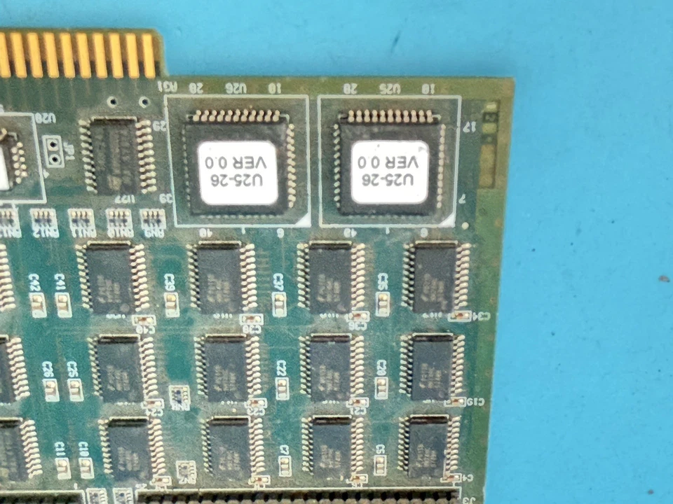 Vintage ISA I/O Interface Card P10-NI/PC REV 0.1 – Rare Industrial Computer Hard - Image 3 of 4
