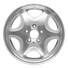 Refurbished 16x7.5 Machined Silver Wheel fits 1998-1999 Mercedes Cl500 560-65191