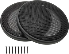 4" Speaker Grill Covers, Car Speaker Subwoofer Guard Protector, ABS Plastic Fram