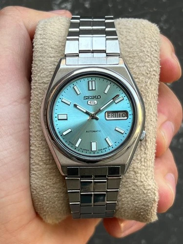 vintage seiko 5 Men's Automatic Watch 7009 Day/Date