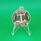 New ListingVintage Silver Trade Unit Scarce One Trounce 1oz .999 Silver (3) Sectional Haze