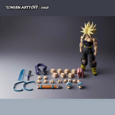 【海外限定品】トンセンアートトイズ トランクス ドラゴンボール Tonsenarttoys-ドラゴンボールShfトランクスアクセサリー,カスタム