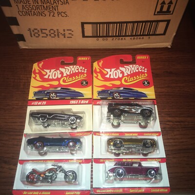Hot Wheels Classics Lot Barracuda Nomad Chevelle T-Bird Blast Lane Baja Breaker