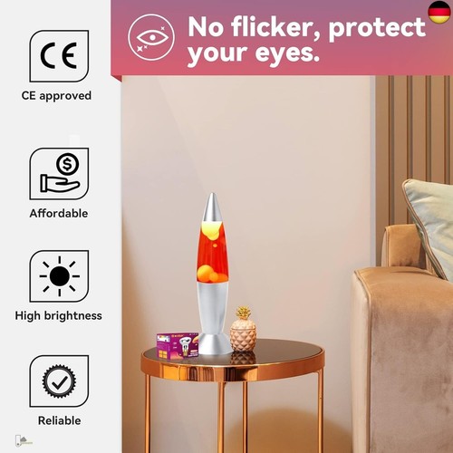 Bonlux R39 E14 25W Lavalampe Glühbirne Warmweiß 2700-2800K Reflektorlampe D - Bild 6 von 8