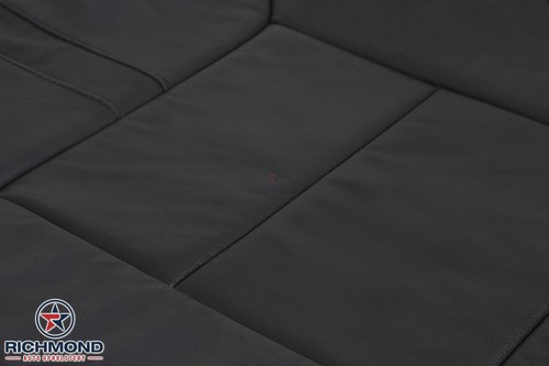Hummer H2 SUT 2008 SUV asientos térmicos - cubierta de asiento de cuero inferior lateral del conductor negra - Imagen 8 de 12