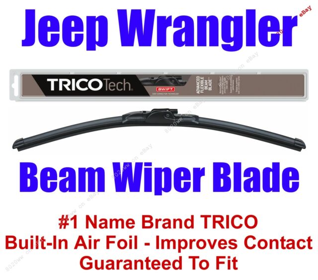 2017 Jeep Wrangler Unlimited Wiper Blade Size