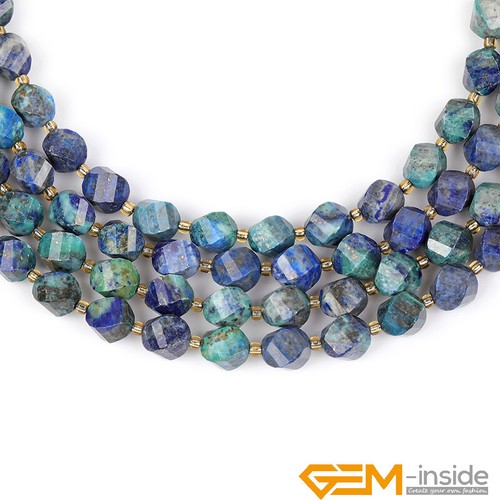 Natural Assorted Gemstone Twist Faceted Charms Loose Beads for Jewelry Making AU - Picture 346 of 353