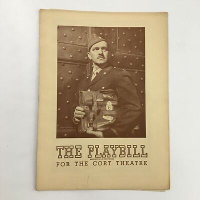 1945 Playbill Cort Theatre Leland Hayward Present A Bell For Adano by P. Osborn
