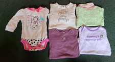 HUGE 20 Piece 6-9 Month Girls Winter Clothes Lot, Pants, Shirts, Pajamas