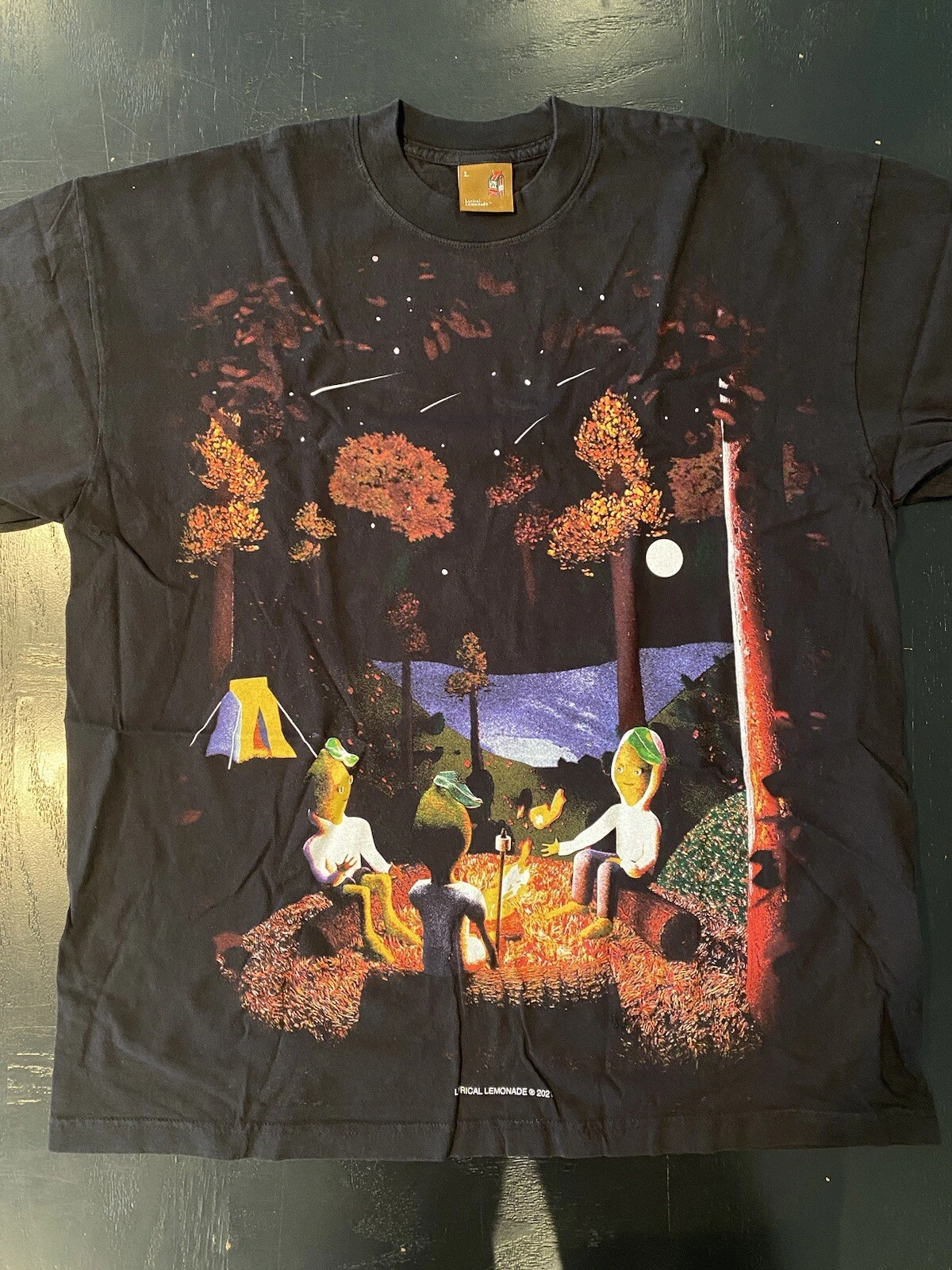 New Lyrical Lemonade Campfire Tee Size Large