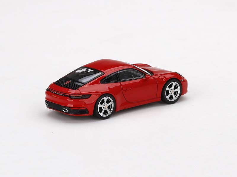 Porsche 911 (992) Carrera S - Red 1:64 Model - True Scale