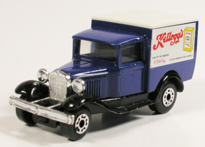 MATCHBOX 38 FORD MODEL A KELLOGGS CORN FLAKES PROMO DELIVERY VAN SUPERFAST AII