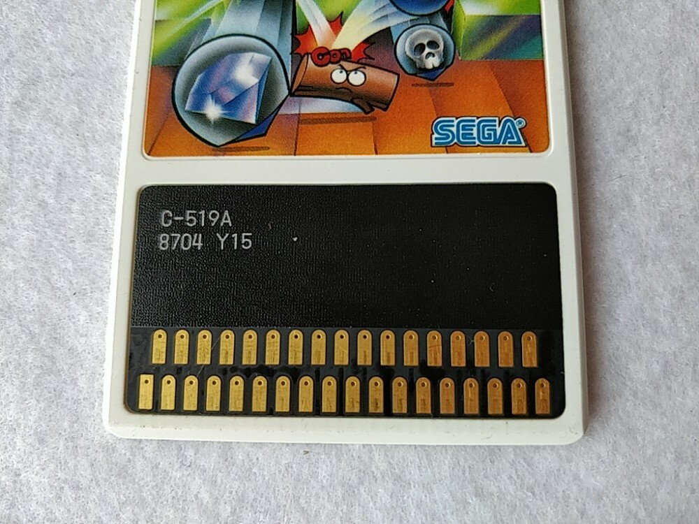 Woody Pop C-519 Sega My Card Sega Mark III 3 Japan Game Card Only 3061 scc Woody Pop C-519 Sega My Card Sega Mark III 3 Japan Game Card Only 3061 scc