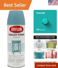 Waterfall Spray Paint - 12 Oz Semi-Gloss Finish for Effortless DIY Projects