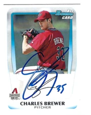 CHARLES BREWER 2022 HISTORIC RETROGRAPHS 2 ON CARD BUYBACK AUT