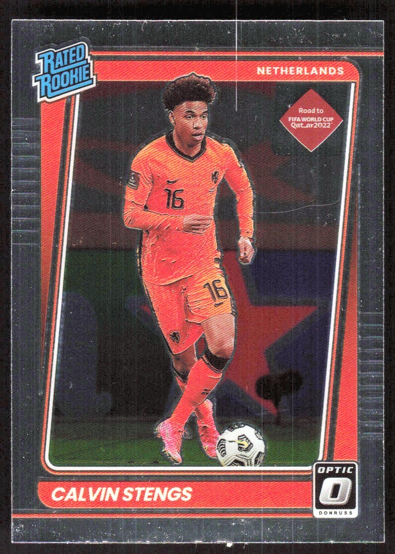 2021 1942D Donruss Optic RATED ROOKIE Calvin Stengs Rookie Netherlands #186