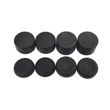 8 Joystick Cap Cover For Nintendo Switch Joy-Con Black Silicone Thumb Stick Grip
