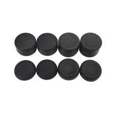 8*Joystick Cap Cover For Nintendo Switch Joy-Con Black Silicone Thumb Stick Grip