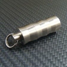 Solid Titanium Waterproof Pill Cases Anti-allergic Capsule Bottle Pill Boxes