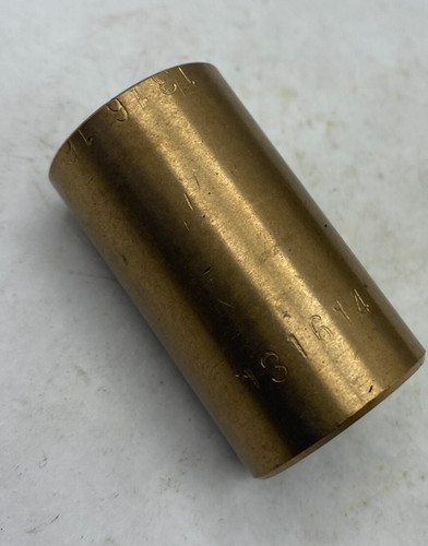 CuSn8P Bronze Bushing Sleeve BMZ Cylindrical Self-Lubricating 13 16 14 LOT OF 2