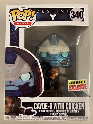 Cayde-6 with Chicken 340 Destiny Funko Pop Vinyl JB HI-FI