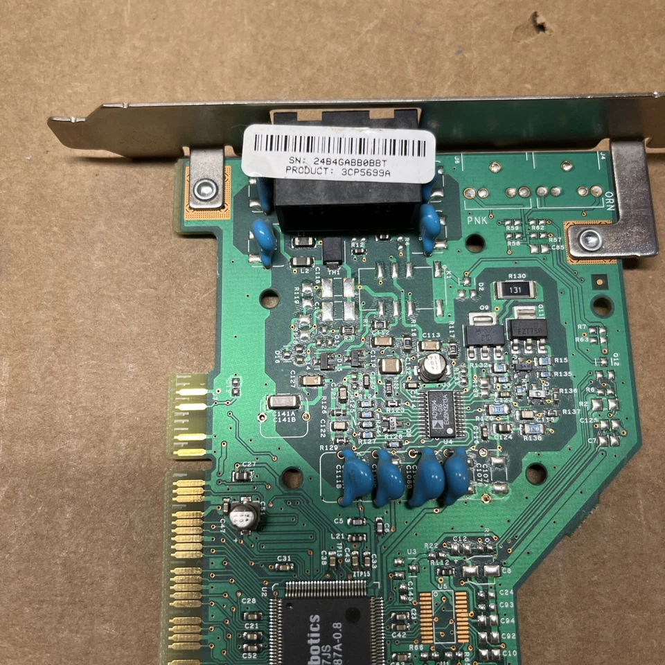 3Cp5699A 3Com Us Robotics Internal 56K V.90 Pci Data/Fax Win Modem - Image 2 of 4
