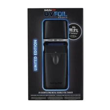 BaBylissPRO UVFOIL Matte Black UV Double-Foil Shaver | FXLFS2MB