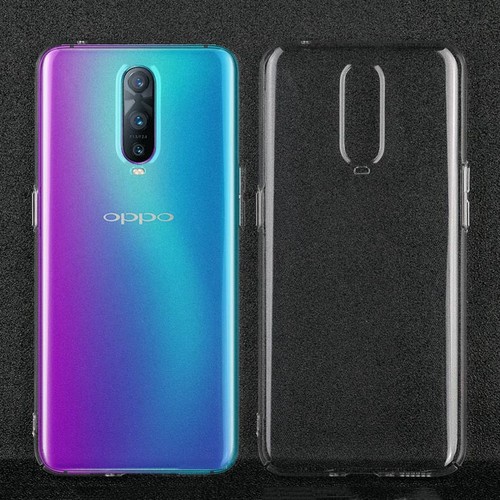 For OPPO R17 R17Pro R15 R15X K1 K3 Crystal Clear DIY Hard case back Shell cover