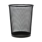 Universal 20008 18-qt. Steel Mesh Wastebasket - Black New