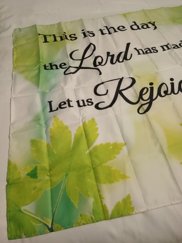 Psalm 118:24 Wall Tapestry This is the Day the Lord Has Made Let Us Rejoice and - Picture 9 of 14