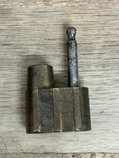 Vintage Antique Old Fox Auto Spare Tire Lock No Key Pat April 22 1924