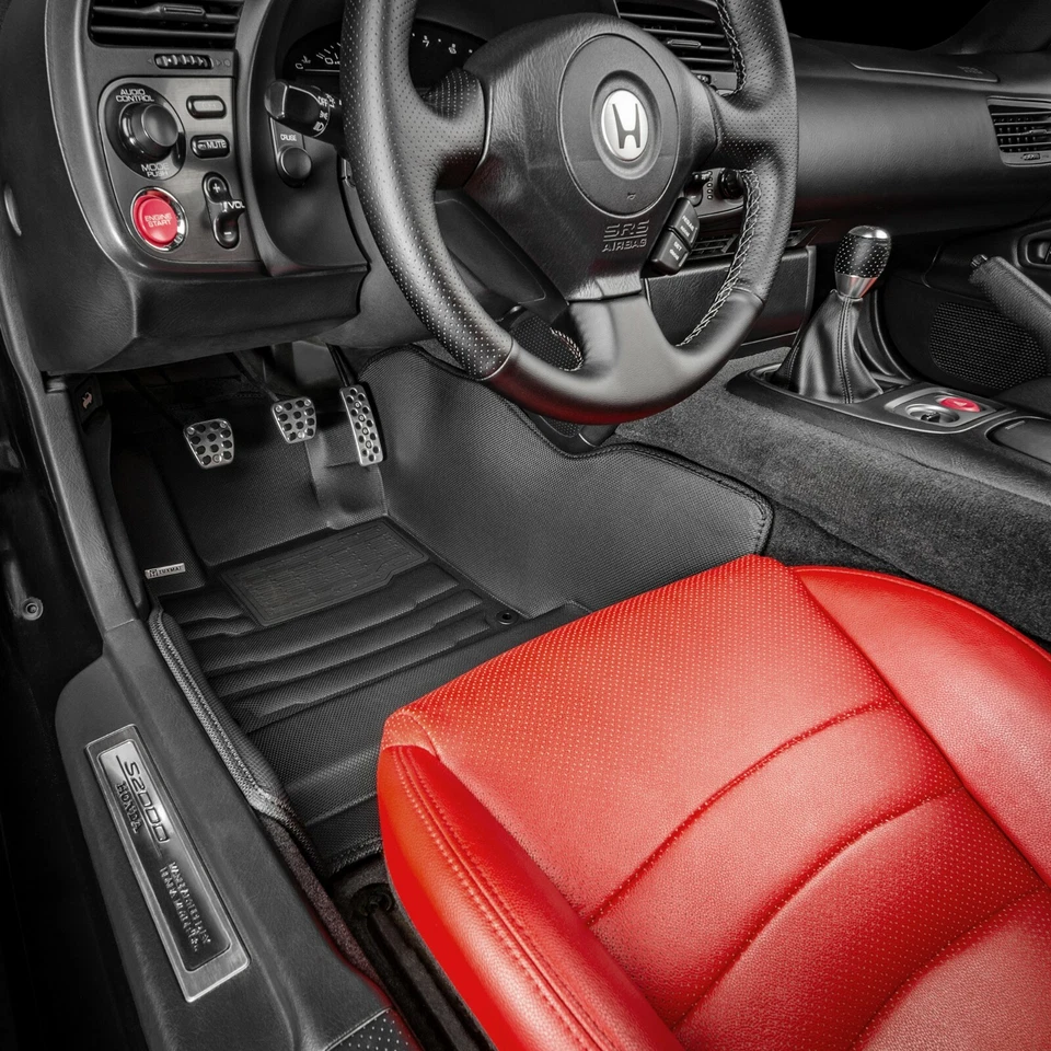 TuxMat Custom Floor Mats for Honda S2000 - 1999-2009 - Full Set Foto 2 de 4