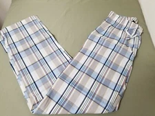 New Mens 100% Cotton Drawstring Lightweight Sleep Lounge Pants.