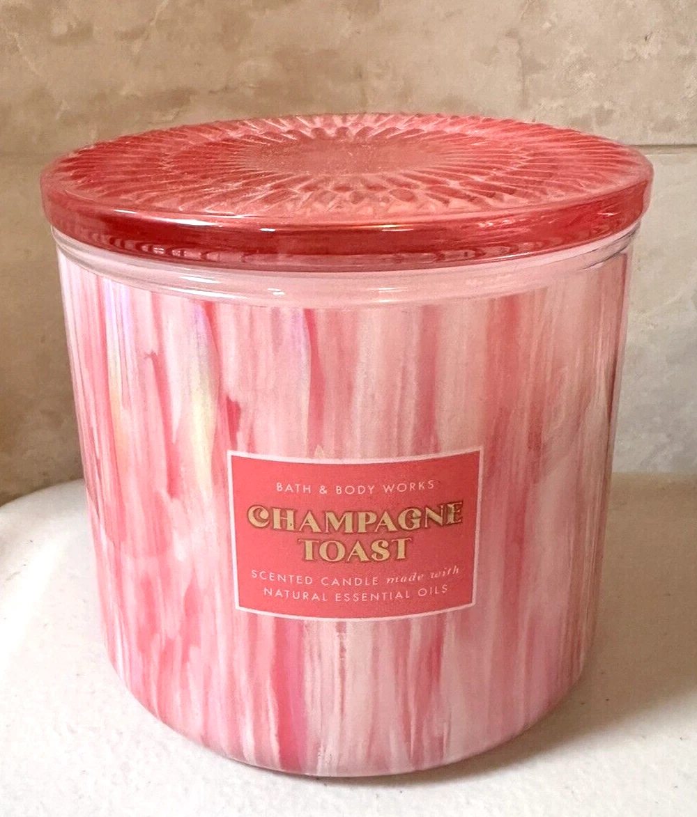 Bath and body works champagne toast candle deals