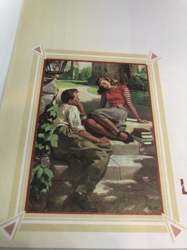 VINTAGE RETRO LOVE IS STATIONARY PAD 36 ASSORTED SHEETS NEW UNUSED USA - Picture 5 of 11