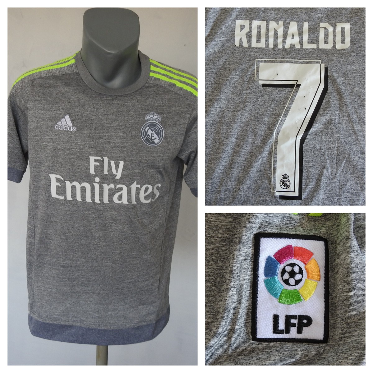 Real Madrid Ronaldo 7 Mサイズ ジャージ Real Madrid 2017/18 Kids Third Jersey – Ronaldo #7| ITASPORT