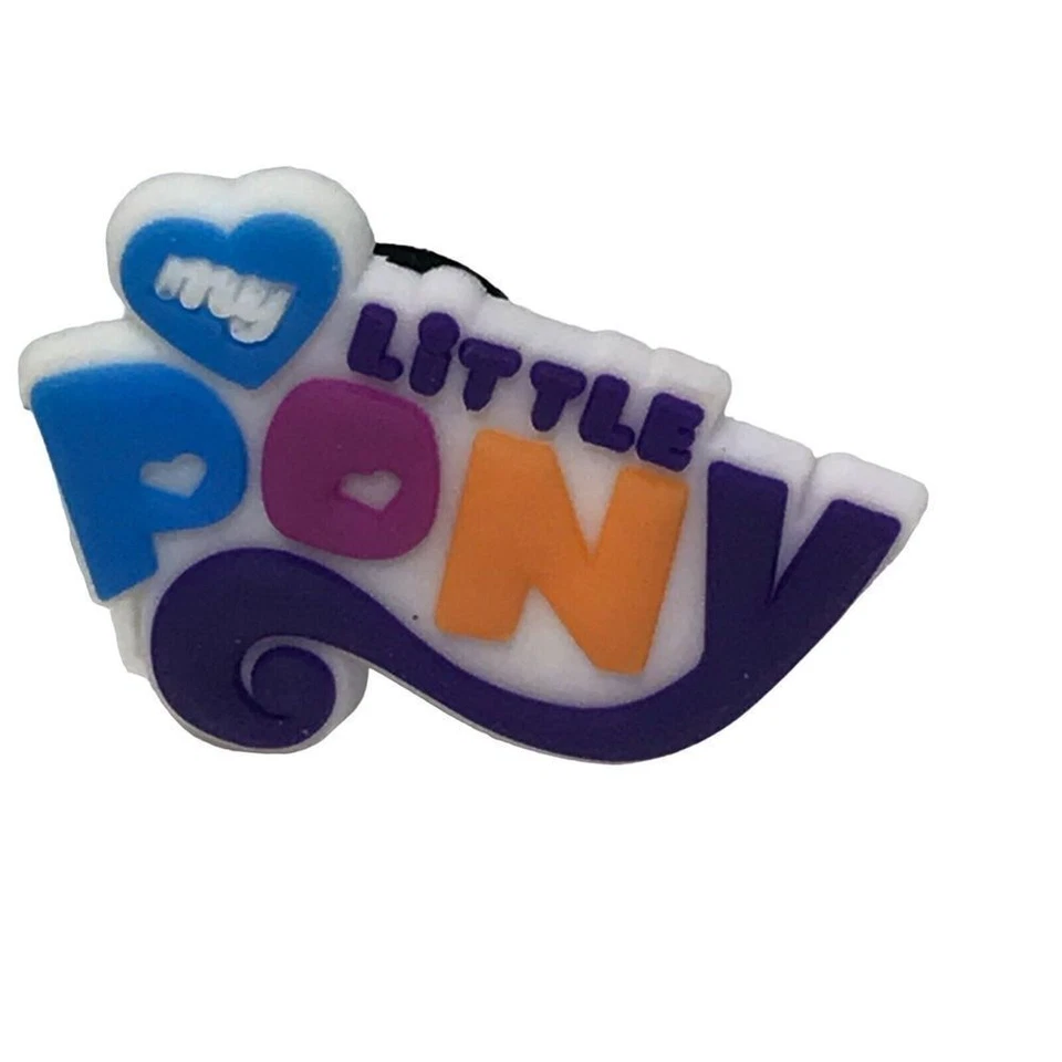 New My little Pony 5 Shoe Charms sandal Jewlry Foam clog pvc wristband bracelet - Image 4 of 4
