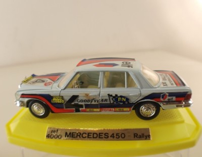 Mira ref 4000 Mercedes 450 Rallye #4 jamais joué boxed/en