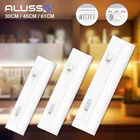 1 -4x LED Under Cabinet Light 12-24 Inch 5CCT Dimmable Plug in Closet Linkable