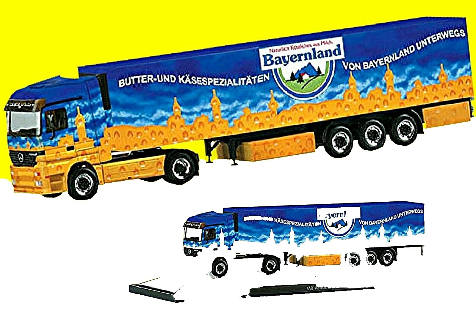 Escala Herpa Mercedes-Benz 1:87 vehículos diecast y de juguete