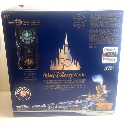 🔥Nouveau train électrique Walt Disney World 50ème anniversaire Magic Kingdom Lionel - Photo 2/8