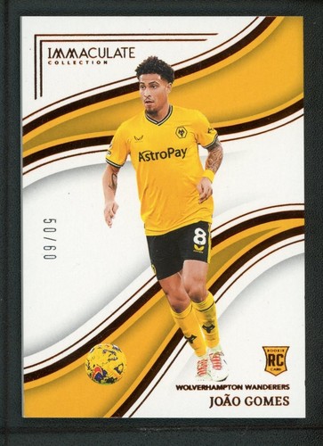 2023-24 JOAO GOMES 50/60 PANINI IMMACULATE COLLECTION PREMIER LEAGUE RC