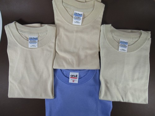 Lot of 7, Youth Small and Extra Small Gildan, Anvil, and Jerzees T-Shirts (D ED) - Picture 3 of 3
