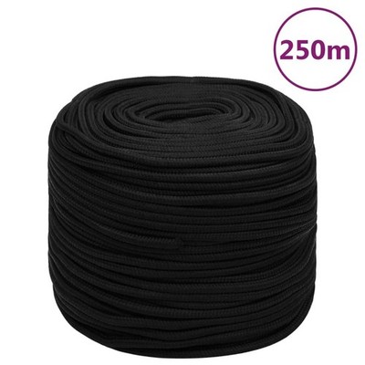 Bootsseil Polyester Flechtleine Tauwerk Ankerleine mehrere Auswahl vidaXL
