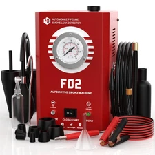 Smoke Machine Automotive with Pressure Gauge, F02 EVAP Smoke Leak Detector Te...