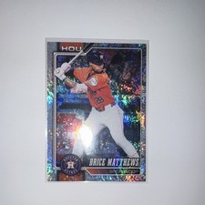 Topps 2026 Series 1 Holofoil Rookie Brice Matthews #132 Houston Astros