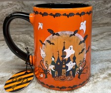 Large Halloween Coffee Mug Haunted House With...
