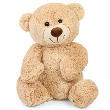 Teddy Bear Stuffed Animal, 18 inch Brown Stuffed Teddy Bear Plush Toy, Soft P...
